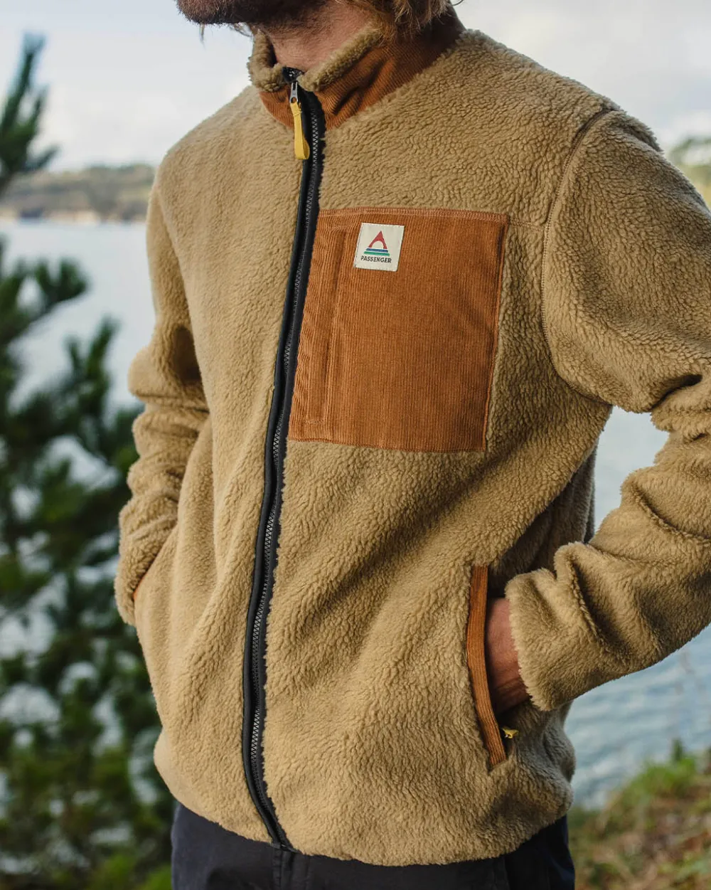 Floris van Bommel Trekker Recycled Deep-Pile Sherpa Fleece