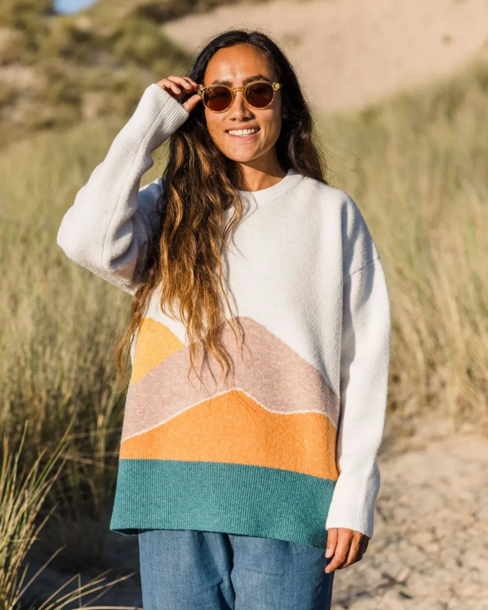 Women Passenger Vista Recycled Oversized Knitted Jumper