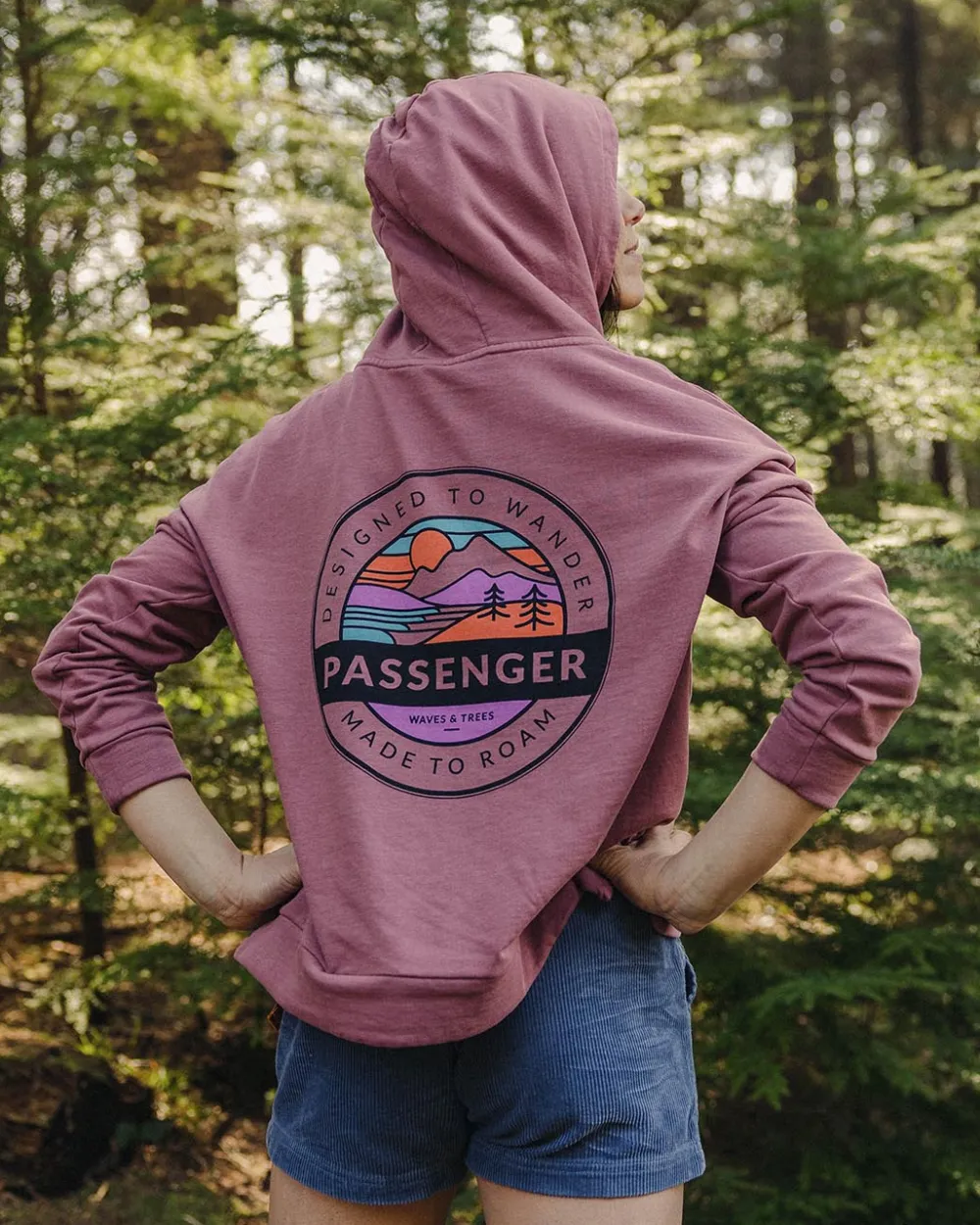 Women Passenger Wilds Recycled Cotton Hoodie