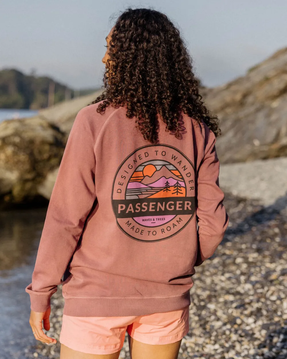 Women Passenger Wilds Recycled Cotton Oversized Sweatshirt